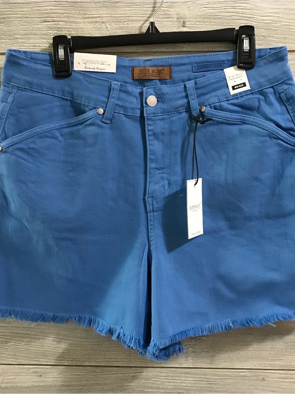 BNWT Judy Blue Frayed Hem Shorts